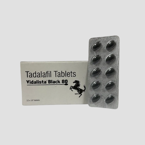 Vidalista Black 80mg (Tadalafil) Tablets